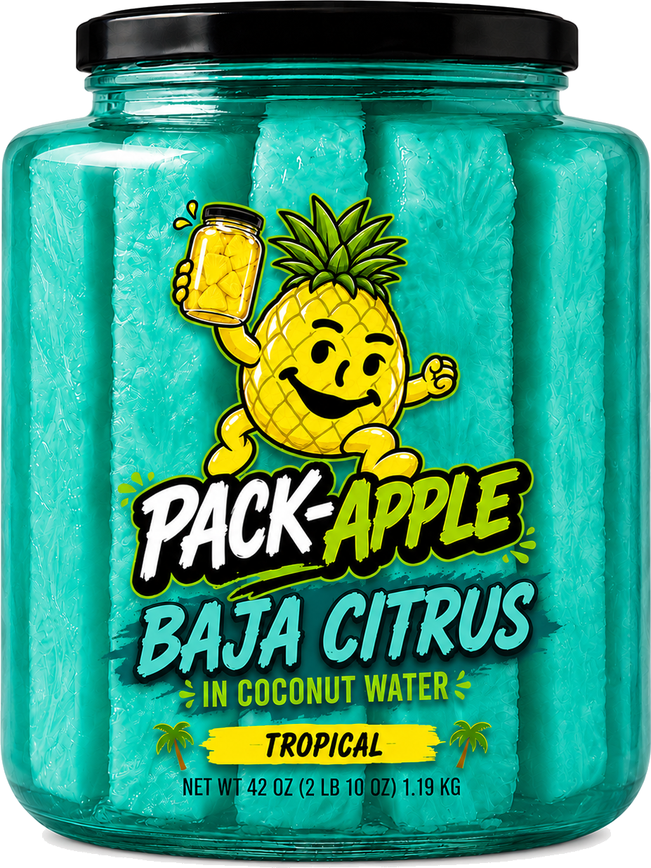 Pack-Apple Baja Citrus flavor jar