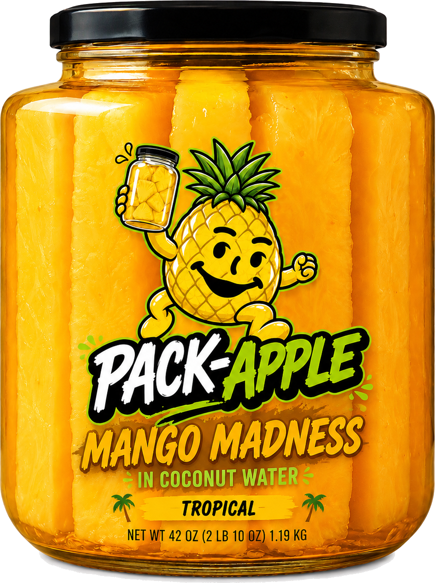 Pack-Apple Mango Madness flavor jar