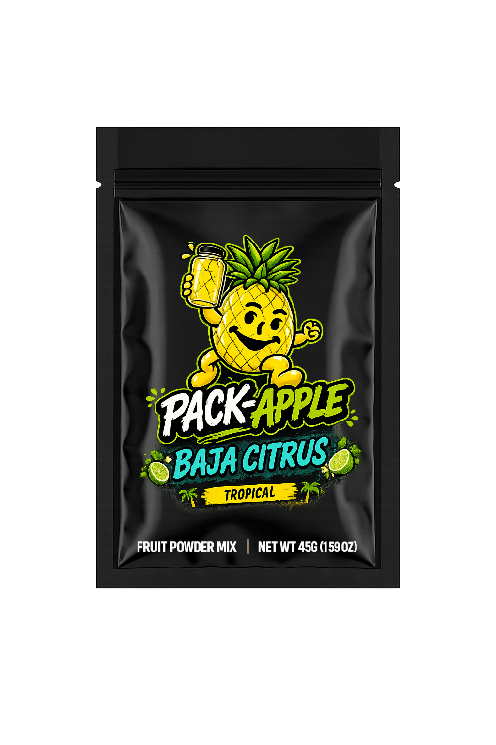 Pack-Apple Baja Citrus fruit powder mix pack