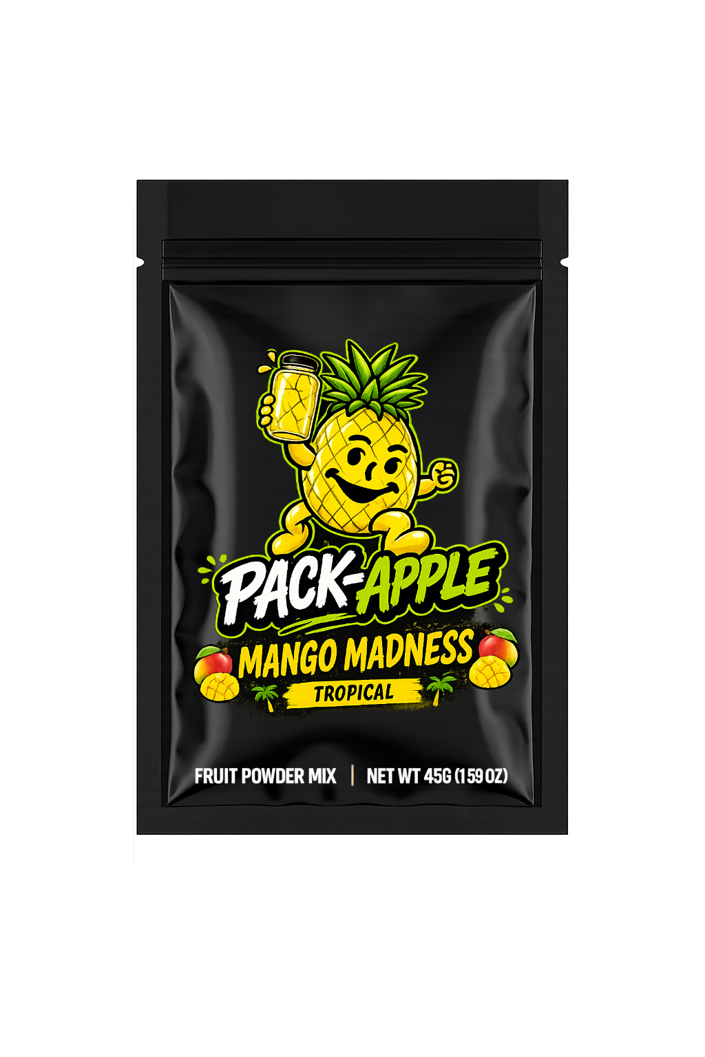 Pack-Apple Mango Madness fruit powder mix pack