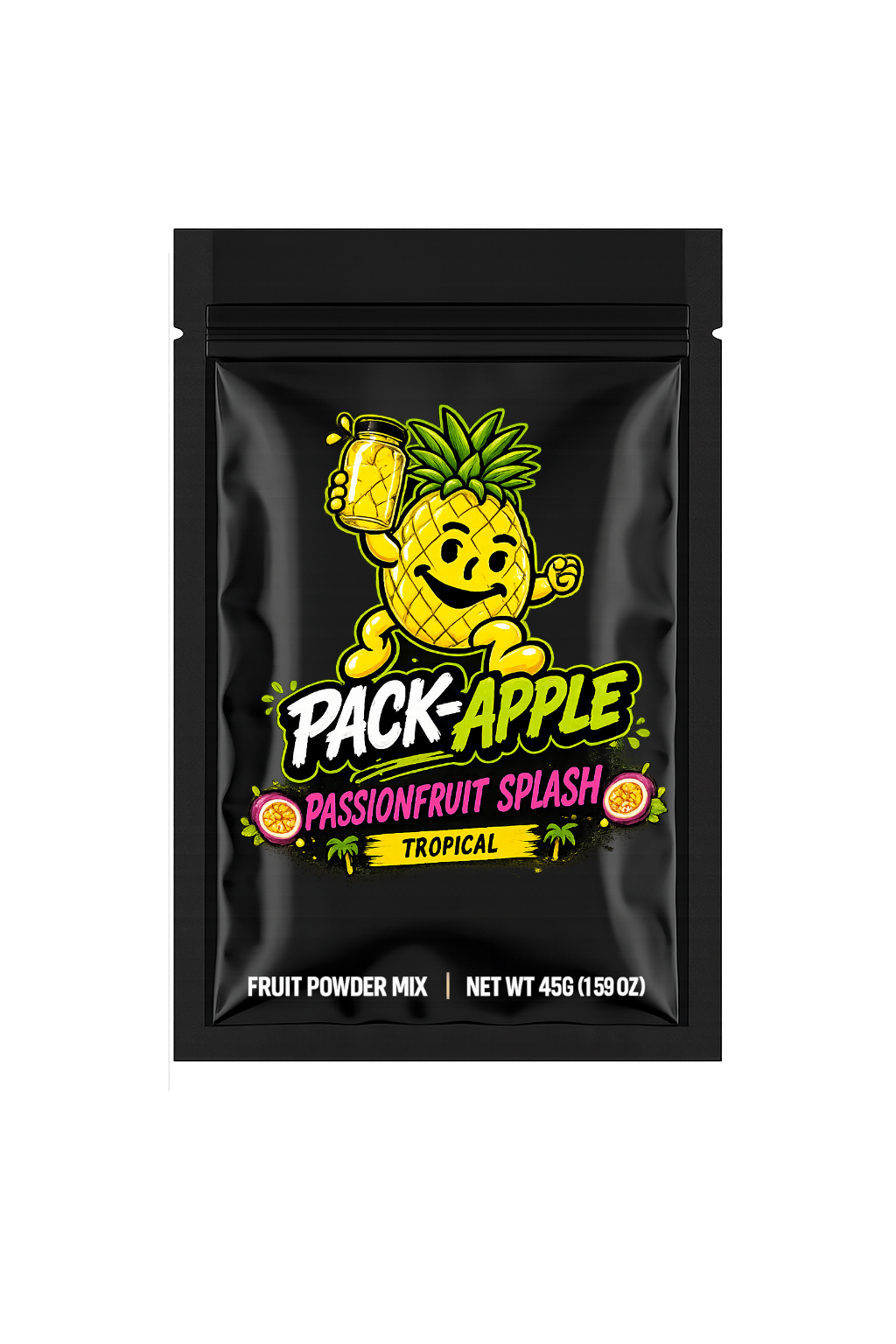 Pack-Apple Passionfruit Splash fruit powder mix pack